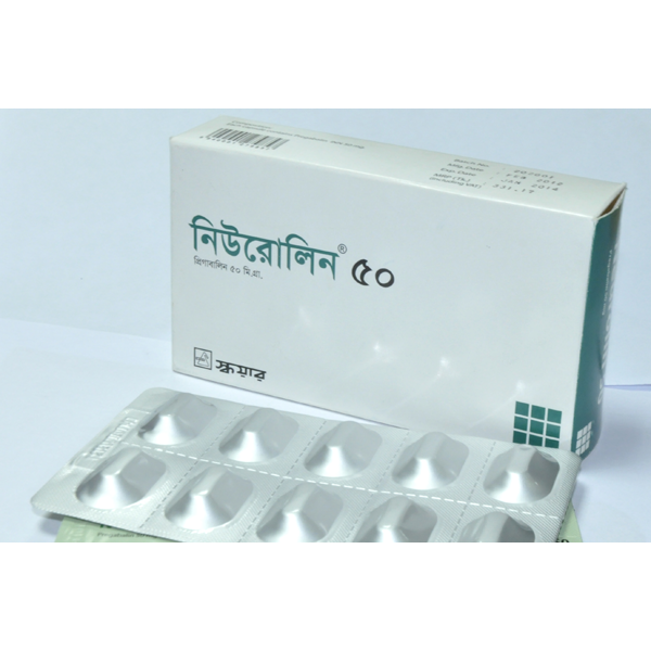 NEUROLIN 50mg Cap.